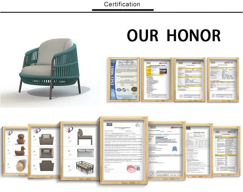 Europe Popular High Quality Aluminium Frame Project Custom Patio Outdoor Double Seat Sofa
