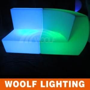 LED Sofa LED Straight Sofa
