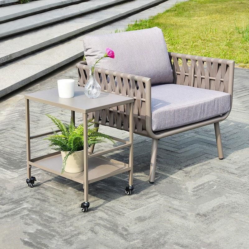 Outdoor Sofa Rattan Furniture Nordic Garden Table and Chair