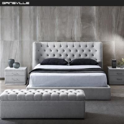 Top Selling Bed Fabric Bed Sofa Bed Modern Bed Hotel Bed Modern Furniture Bedroom Furniture