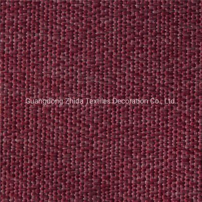 100% Polyester Cotton Linen Two-Tone Zafu Sofa Covering Furniture Fabric