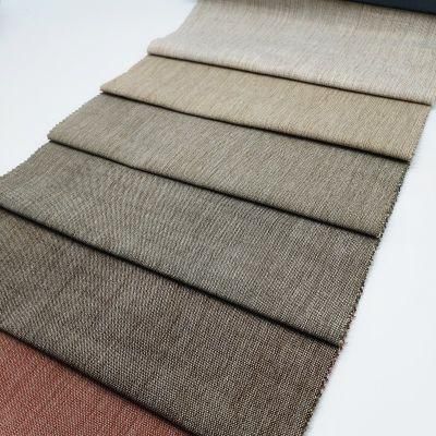 Woven Polyester Linen Sofa Textile Sofa Flocking Upholstery Furniture Decoration Fabric