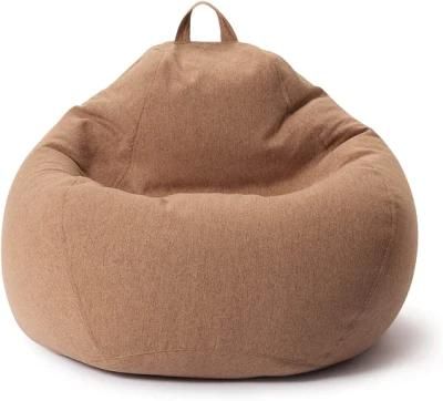 Faux Linen Bean Bag Cushion (XL XXL beanbag)
