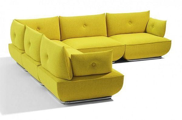 Stefan Borselius Dunder Seating Sofa 5 Seat L Shape Sofa