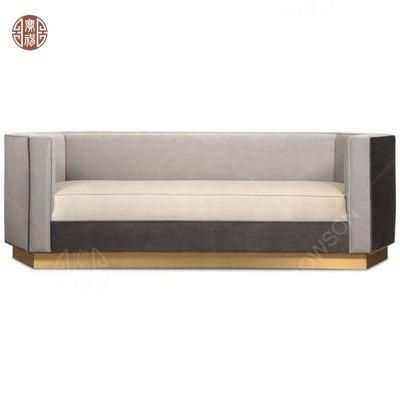 5 Star Hotel Bedroom Set Modern Leisure Sofa for Customization