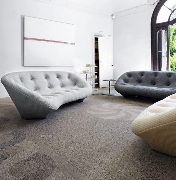 New Young Fabric Upholstery Leisure Sofa for Home Hotel Living Room Restting