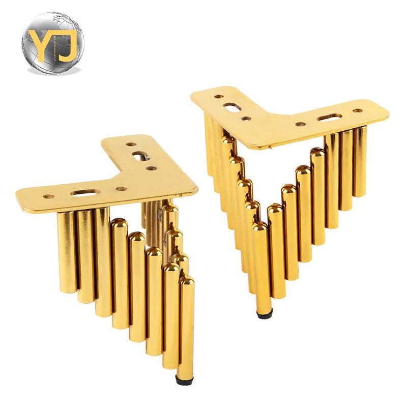 New Style Furniture Fitting Golden Corner Table Legs