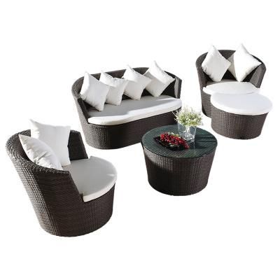 Outdoor Rattan Chair Sofa Princess Combination Outdoor Courtyard