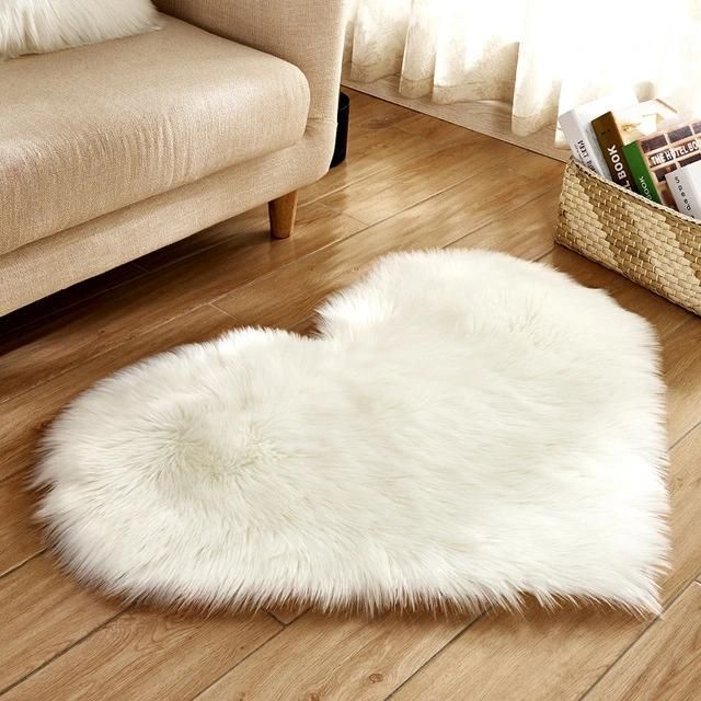 Faux Fur Indoor Ultra Soft Fluffy Rug for Bedroom Floor Sofa Living Room