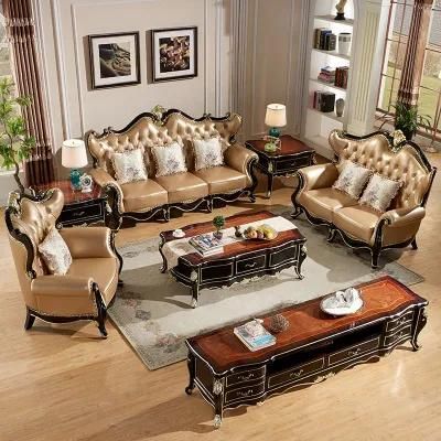 Living Room Furniture American Leather Sofa in Optional Sofas Color