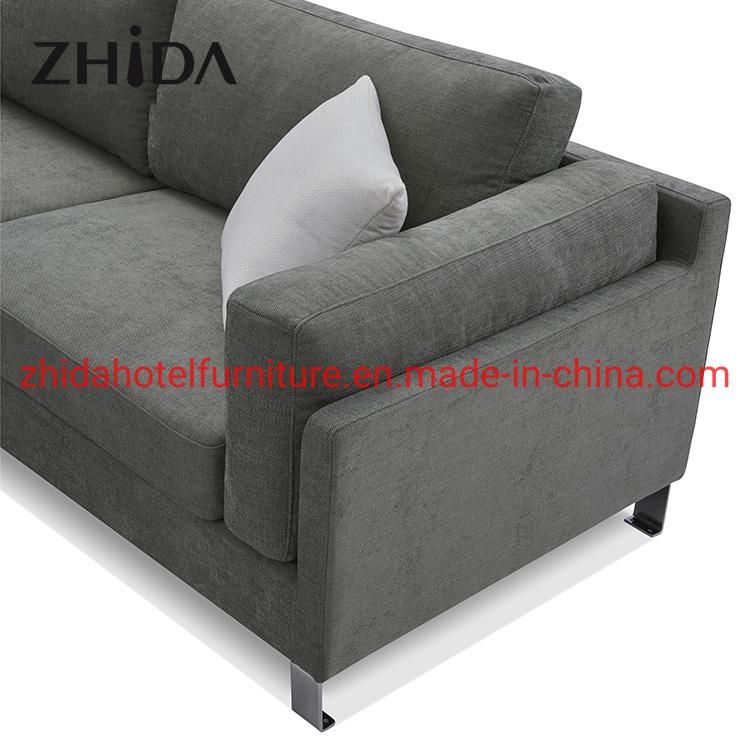 Leisure Home Hotel Furniture Modern Fabric Sofa for Living Room Furniture