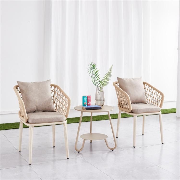 Garden Hotle Patio Aluminium Chairs Dining Chair Sets Metal Outdoor Sofa Foshan Modern Rattan/Wicker Garden Custom Furniture Set