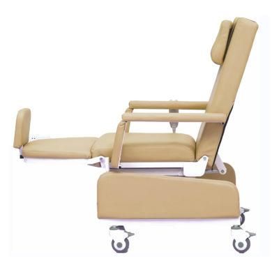Customized Hospital Seating Solution with IV Pole Hospital Patient Transfusion Infusion Medical Recliner Sofa Chair