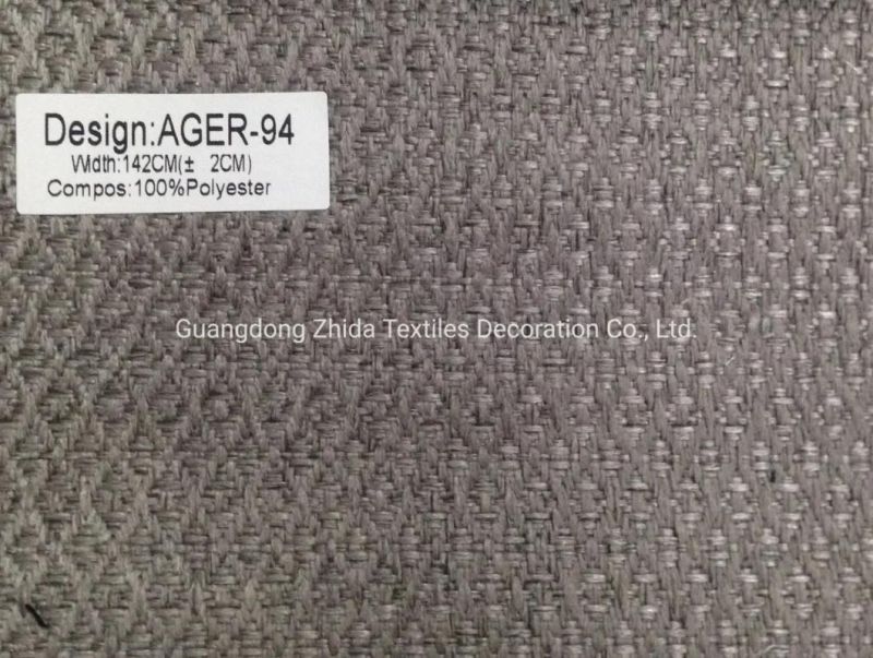 Recycled Polyester Jacquard Abrasive Weaving Sofa Furniture Fabric