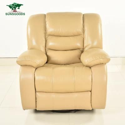 Custom Genuine Leather Lazyboy Electric Recliner Chair India, European Recliner Chair Living