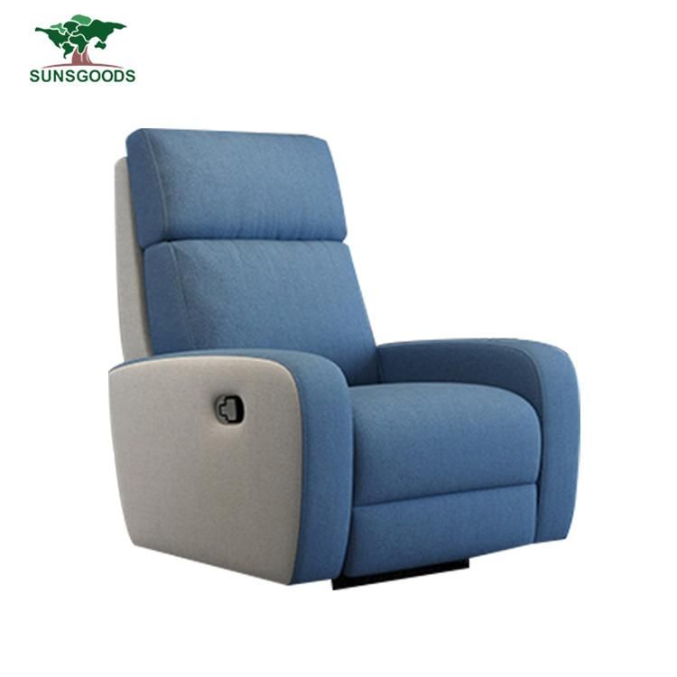 High Quality Fabric Best Manual Recliner Swivel Chair for Sales