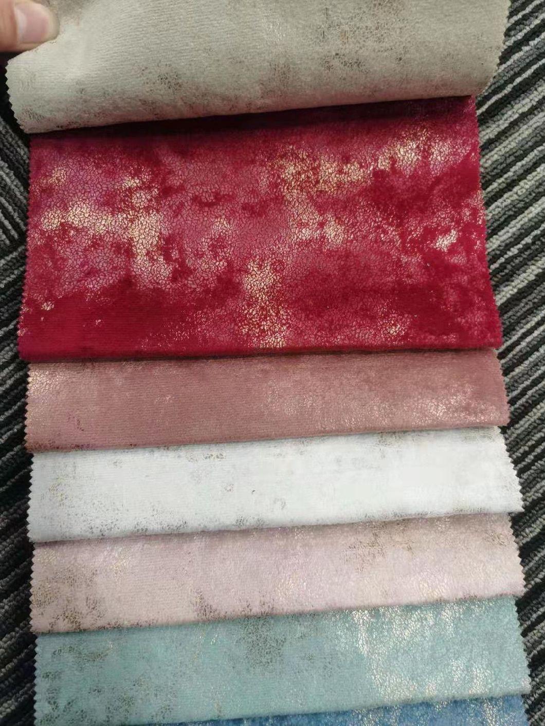 Metallice New Design for Sofa Velvet Fabric