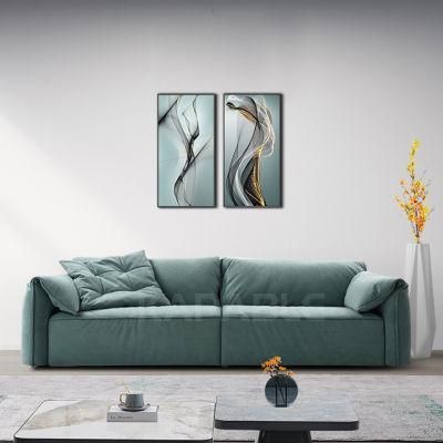 Contemporary Fabric Seating Modern Couch Leisure Home Sofa Set for Living Room Furniture