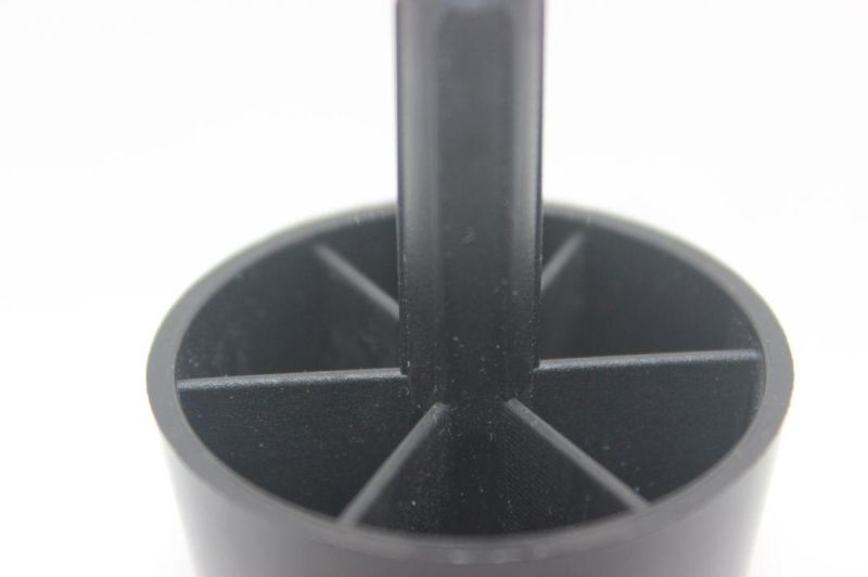 Round Black Plastic Sofa Legs Furniture Legs Replacement