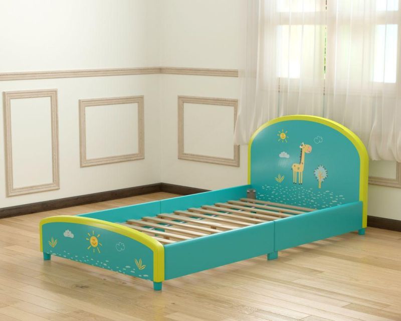 2021 New Design Sport Ball Design Toddler Bed Kids Room Furniture Set