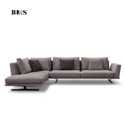 Simple Cloth Art Small Modern Contracted Sitting Room Corner Sofa