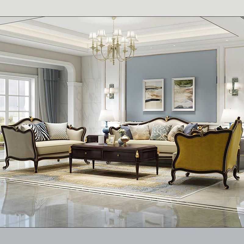 Home Sofa Furniture in Optional Sofa Couch Seats and Furniture Color