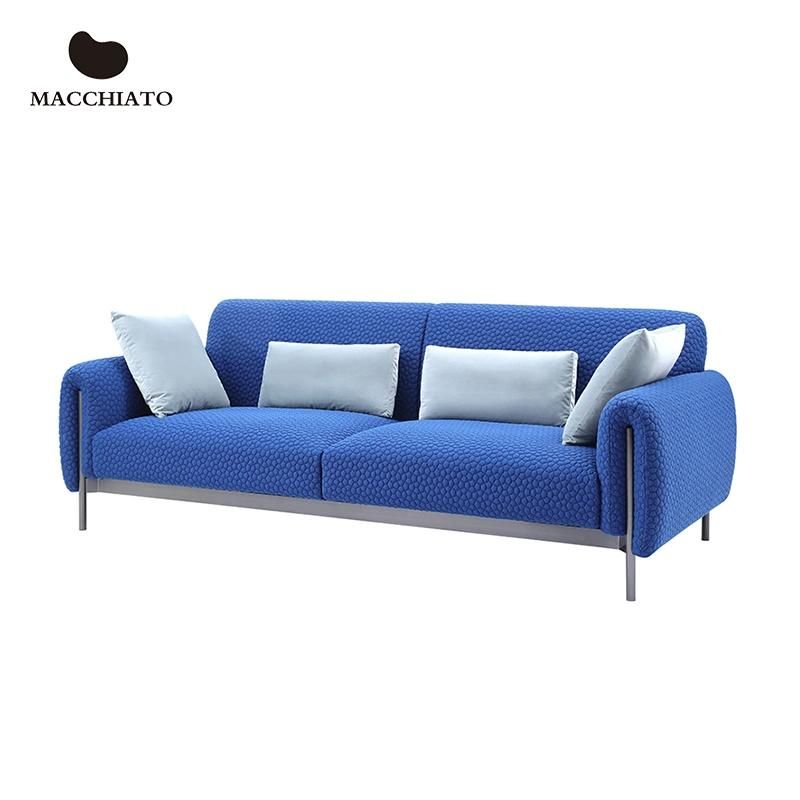 High-End Contemporary Sofa Feather Down Filling Seaters with Multi-High Density Foam Offer Resilient 4/3/2 Seaters Modern Sofa Couch