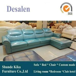 New Genuine Leather America Style Sofa (A55)