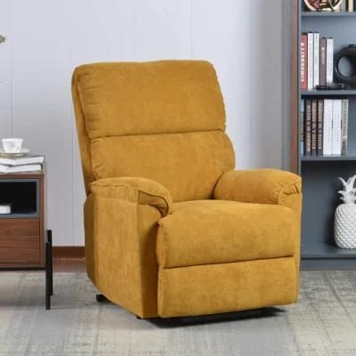Power Lift Chair Massage and Heat Multiunctional Office Home Furniture Elderly Yellow Electric Recliner Sofa for Elderly Living Room