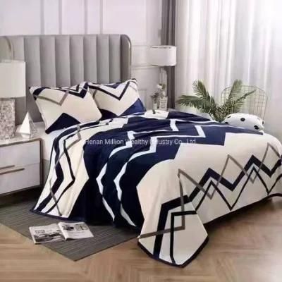 Popular Single Portable Stripe Soft Flannel Fleece Sofa Cover Blanket Travel Blanket Portable/Flannel Blanket/Fleece Blanket/Blanket