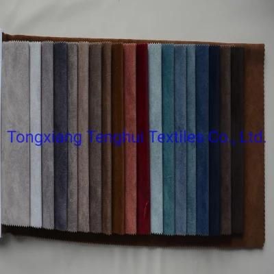 Many Colorful Velvet Printed Fabric for Sofa Fabric and Chairs Fabric