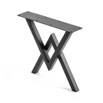 Great Appearance 406mm Height Iron Metal Dining Table Legs for Home