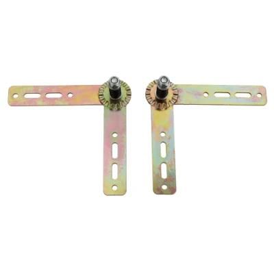 Simply hinge furniture headrest bracket metal cheap hinge with colorful plating