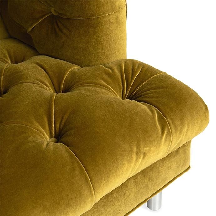 Velvet Tufted 3 Seats Sofa Sf-8b011-3#