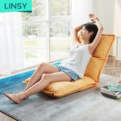 Linsy Modern Lounge Balcony Small Sofa Chair Folding Tatami Single Leisure Lazy Sofa Ls017xy2