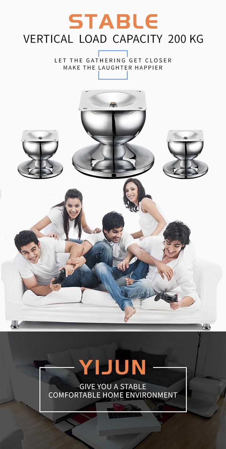 Sofa Accessories Part Sofa Leg with Strong Support and Good Surface Finish