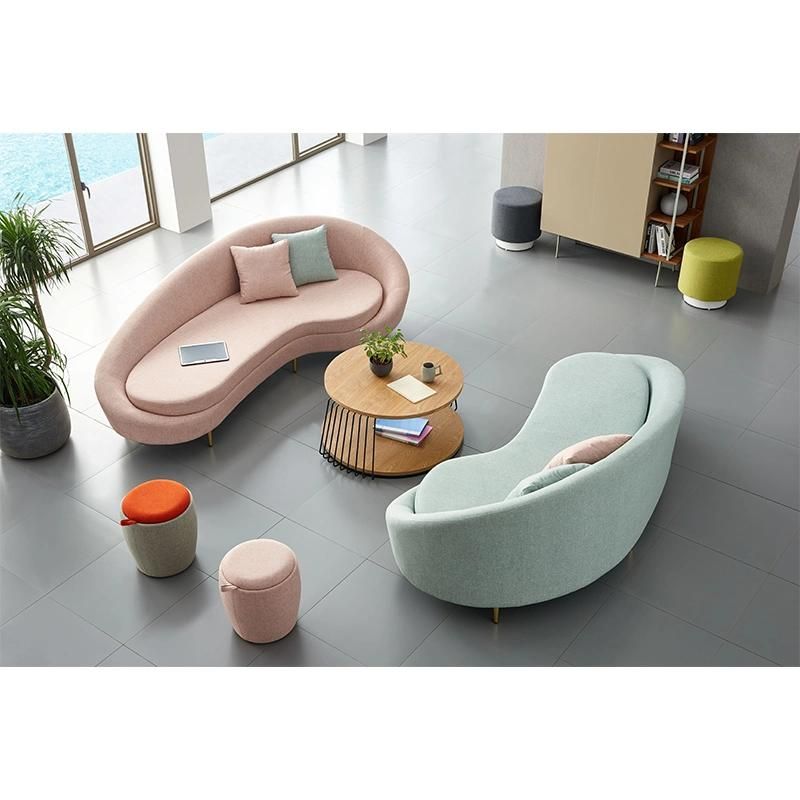 Couch European Style 3 Seater Hotel Fabric Sofa