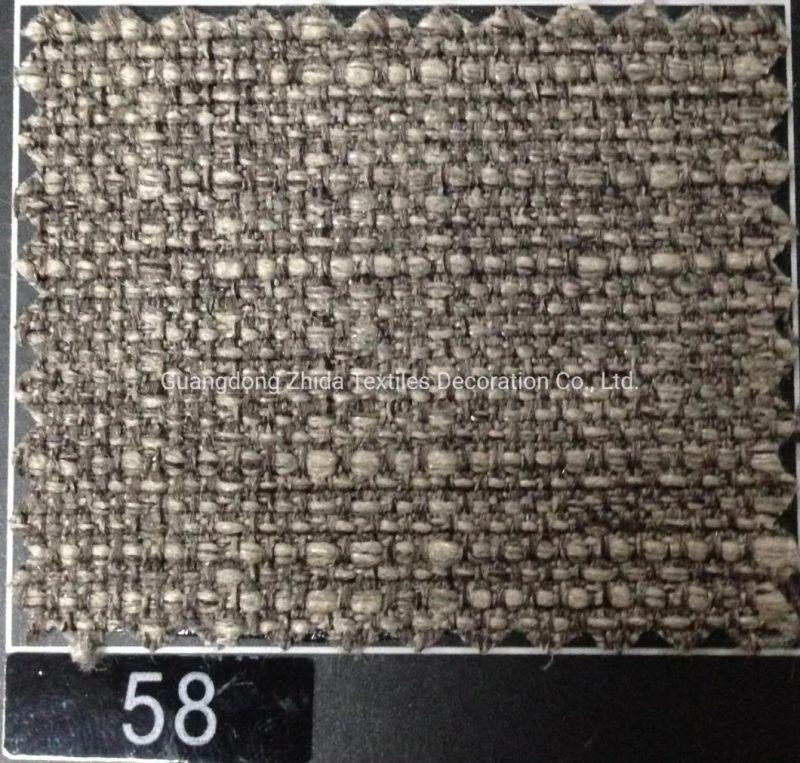 Classic Hot-Selling Upholstery Sofa Chair Polyester Linen Fabric