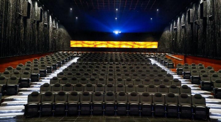 Push Back Leather Economic Home Cinema Cinema Auditorium Movie Theater Sofa