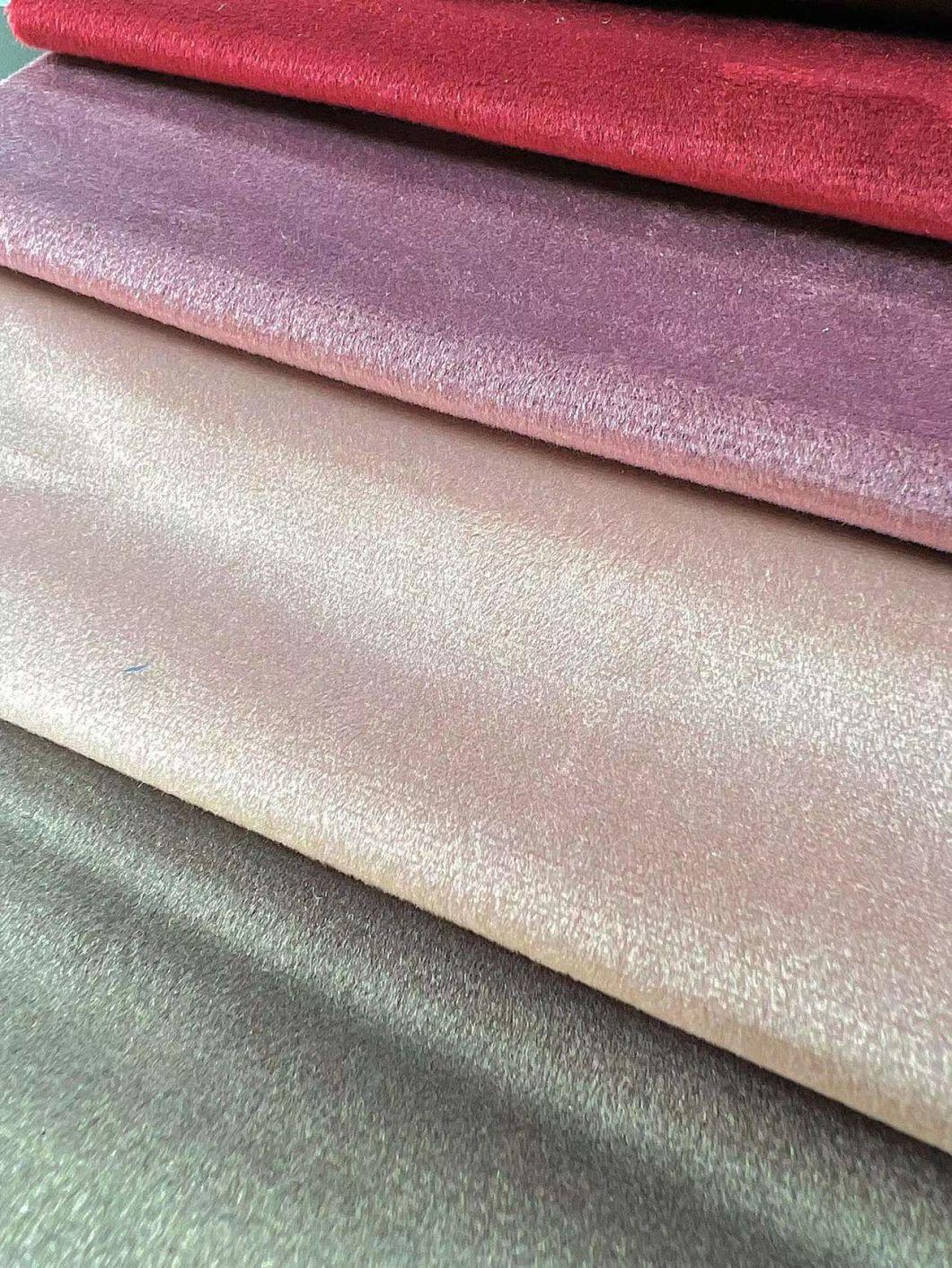 Soft Dutch Velvet Curtain Sofa Decorate Fabric