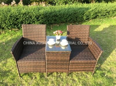 Outdoor Garden Furniture Hotel Rattan Leisure Sofa Chair Set for Patio Furniture