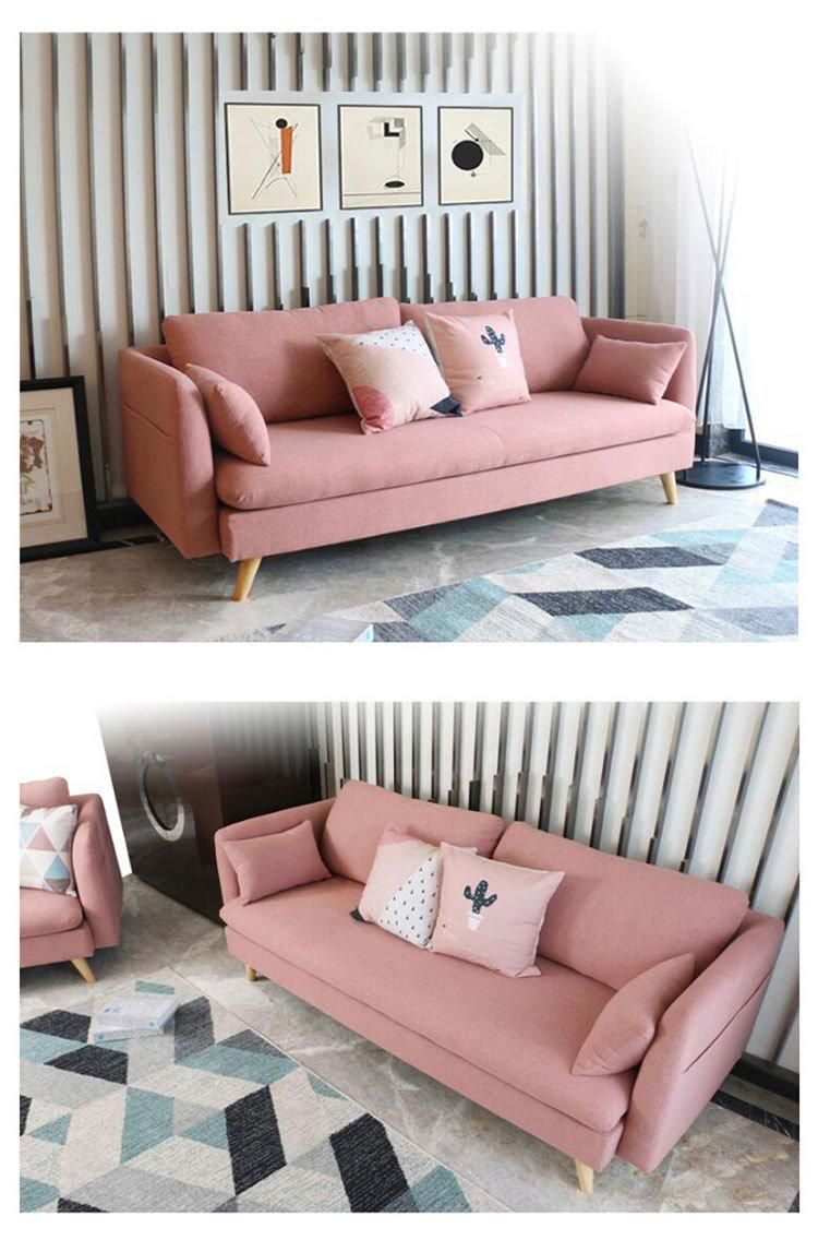 Nova Modern Apartment Living Room Furniture 2 Seater Fabric Sofa Covers Living Room Sofas