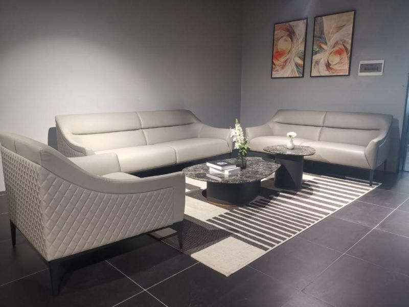 Modern Home Furniture Recliner Sofa 1+2+3 Leather Sofa GS9017