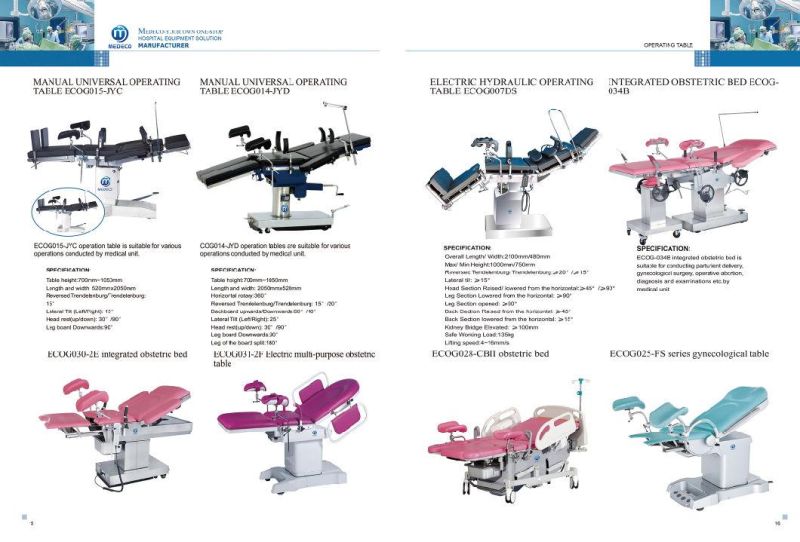 Medcal Electric Gynecological Table Obstetric Examination Couch EL3603