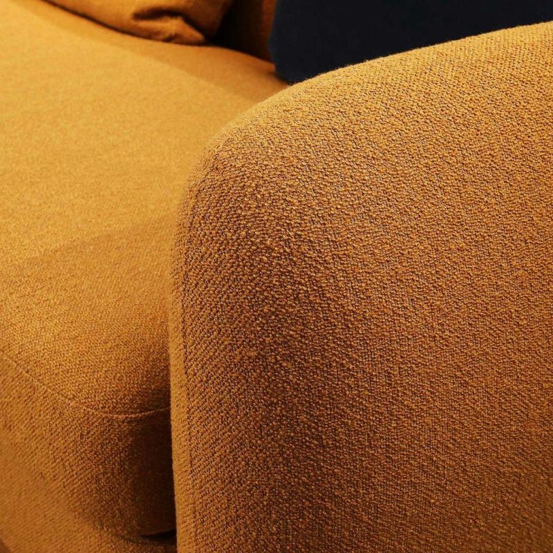 Living Room Furniture Modern Design Fabric Sectional L Shape Sofa