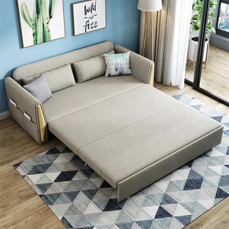 Wholesale Home Furniture Bedroom Multifunction Storage Fabric Sofa Bed