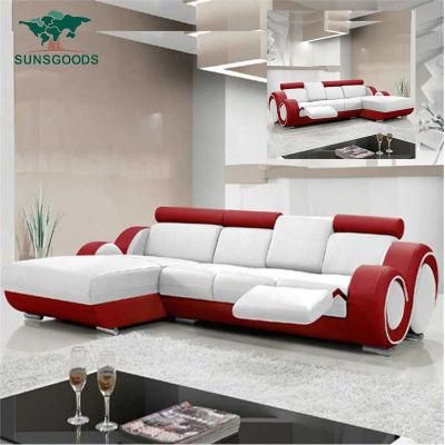 Best Selling Living Room Home Furniture Modern Leather Sofa Set