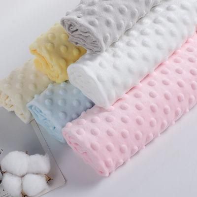 Hot Seller 95% Polyester 5% Spandex Super Soft Elastic Fabric Minky Fabric for Toys/Curtain/Sofa