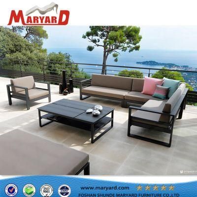 Modern Outdoor Garden Home Furniture Leisure Aluminum Sectional Lounge Sofa