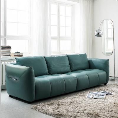 Genuine Leather Sofa Modern Living Room Furniture